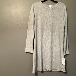 NWT Charter Club Sz Medium Gray SOFT Sleep Dress!